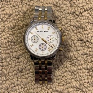 Two-toned Michael Kors Watch